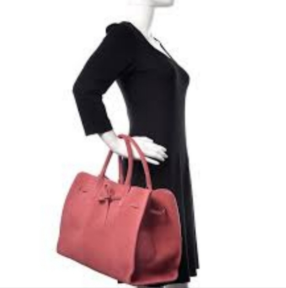 NWT Mansur Gavriel Rococo (Burgundy) suede sunbag